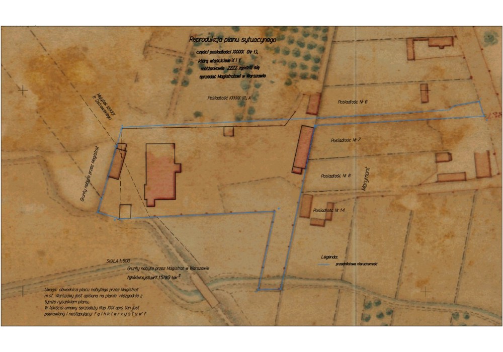 analiza nieruchomości na tle Planu Lindleya